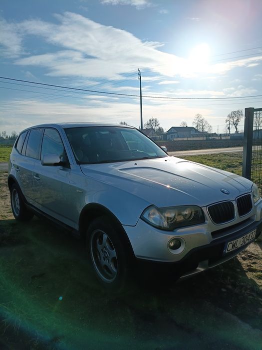 BMW X3 e83 2007r z nowym silnikiem i rozrządem, niski przebieg