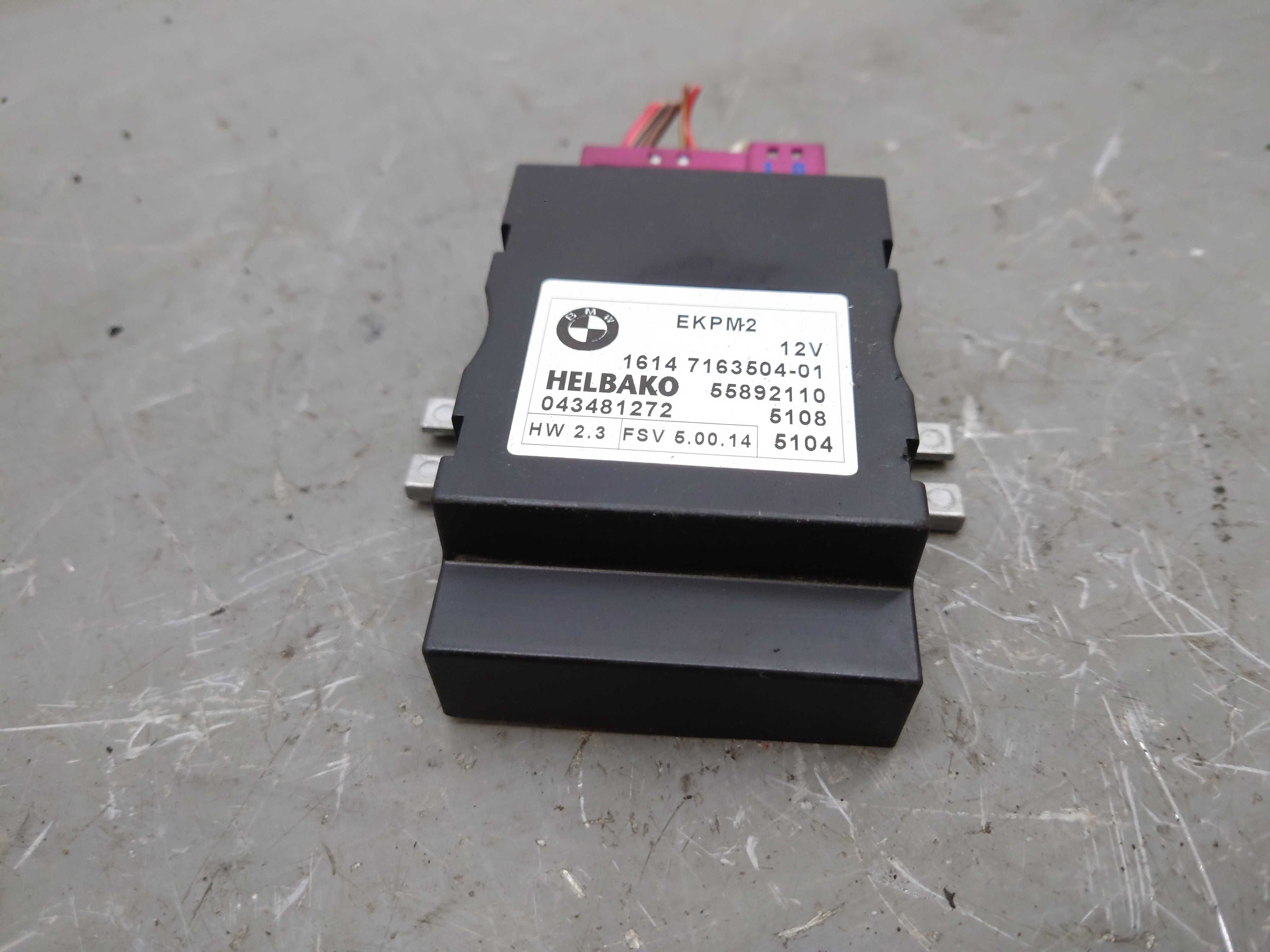 BMW E60 E61 E90 E91 Sterownik Moduł Pompy Paliwa
