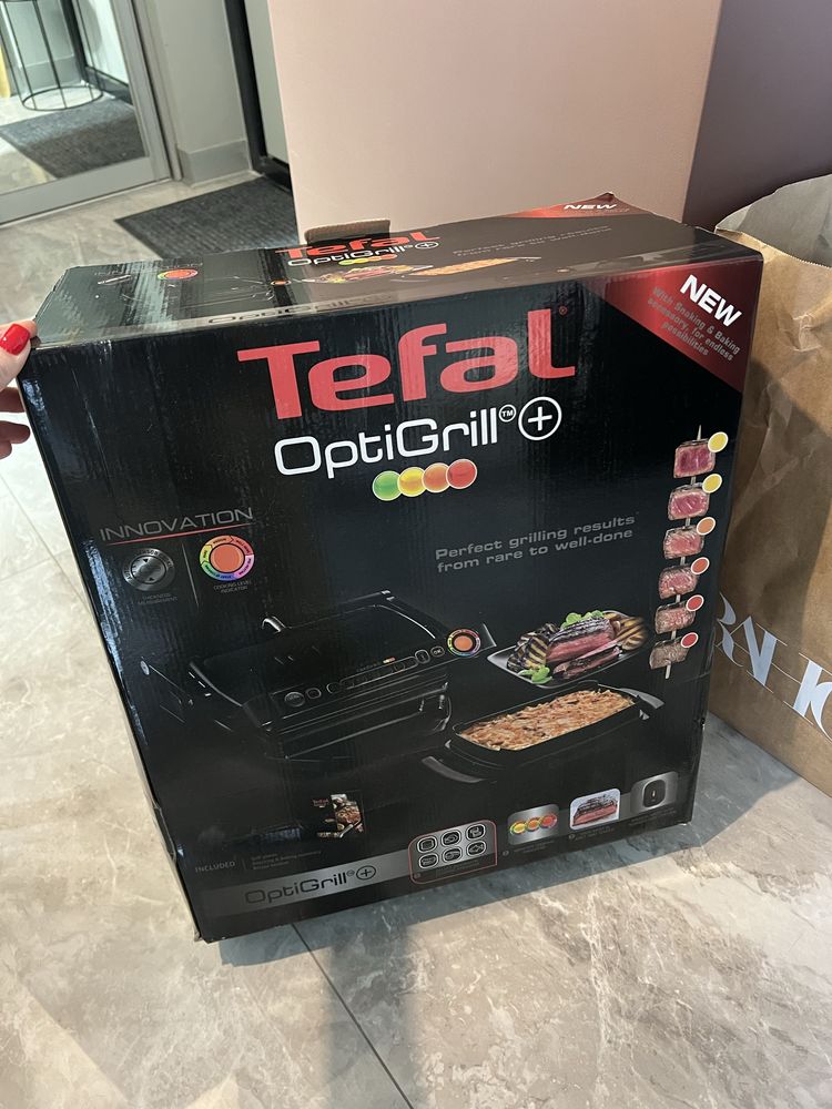 Гриль Tefal OPTIGRILL+ GC714834