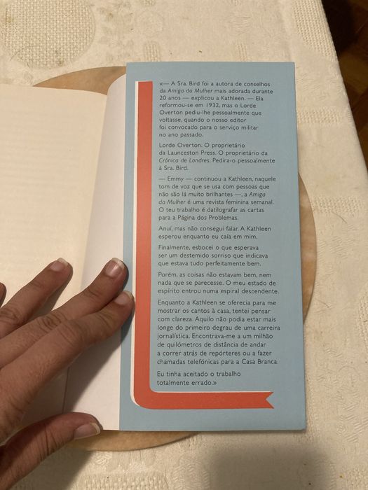 Livro Querida Sra Bird