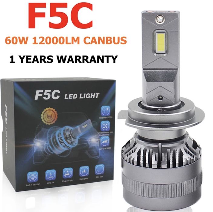 LED ЛЕД ЛАМПЫ В АВТО F9 F5C H4 H7 H11 Оригинал Гарантия