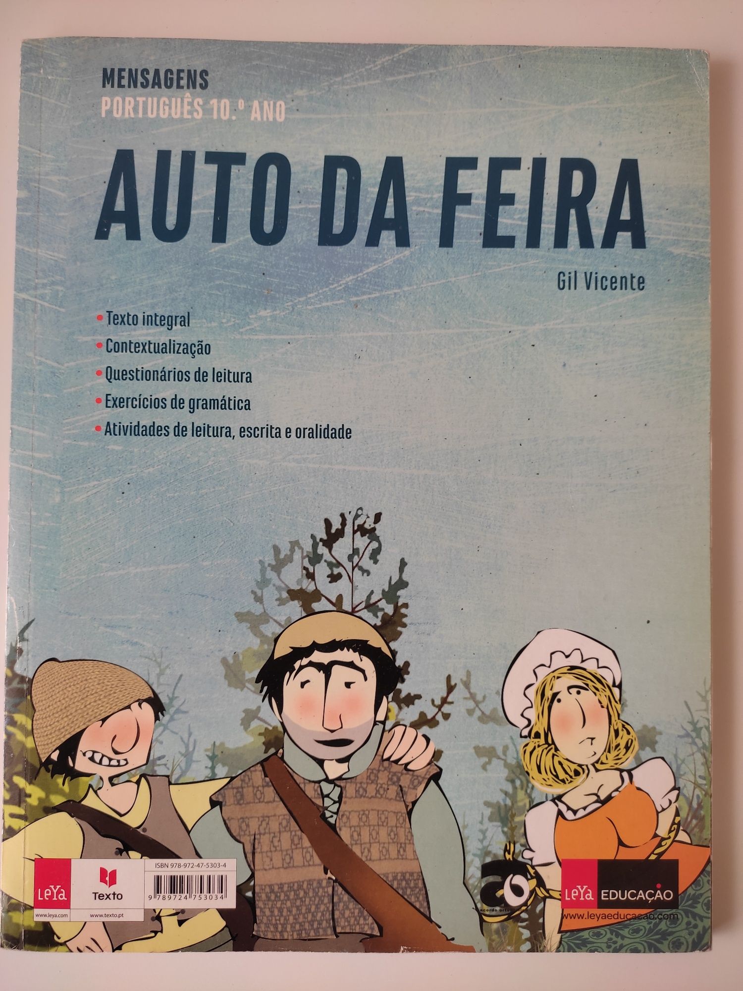 Manual de Português - 10° ano - "Mensagens"