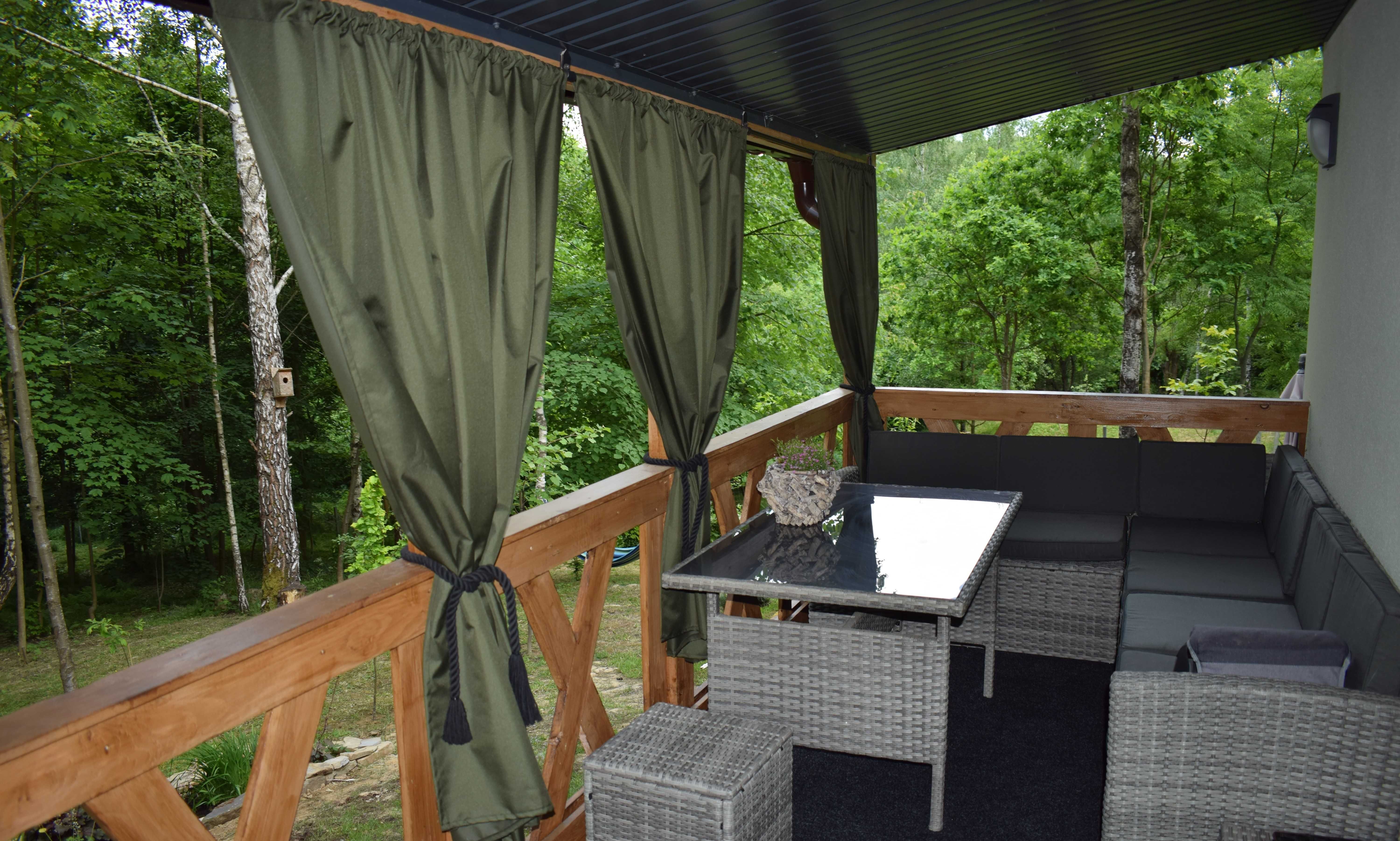 Domek całoroczny Hacienda pod Rzeszowem w lesie na wyłączność, jacuzzi