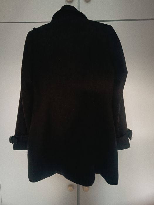 Casaco preto de fazenda da GUESS, tam.M