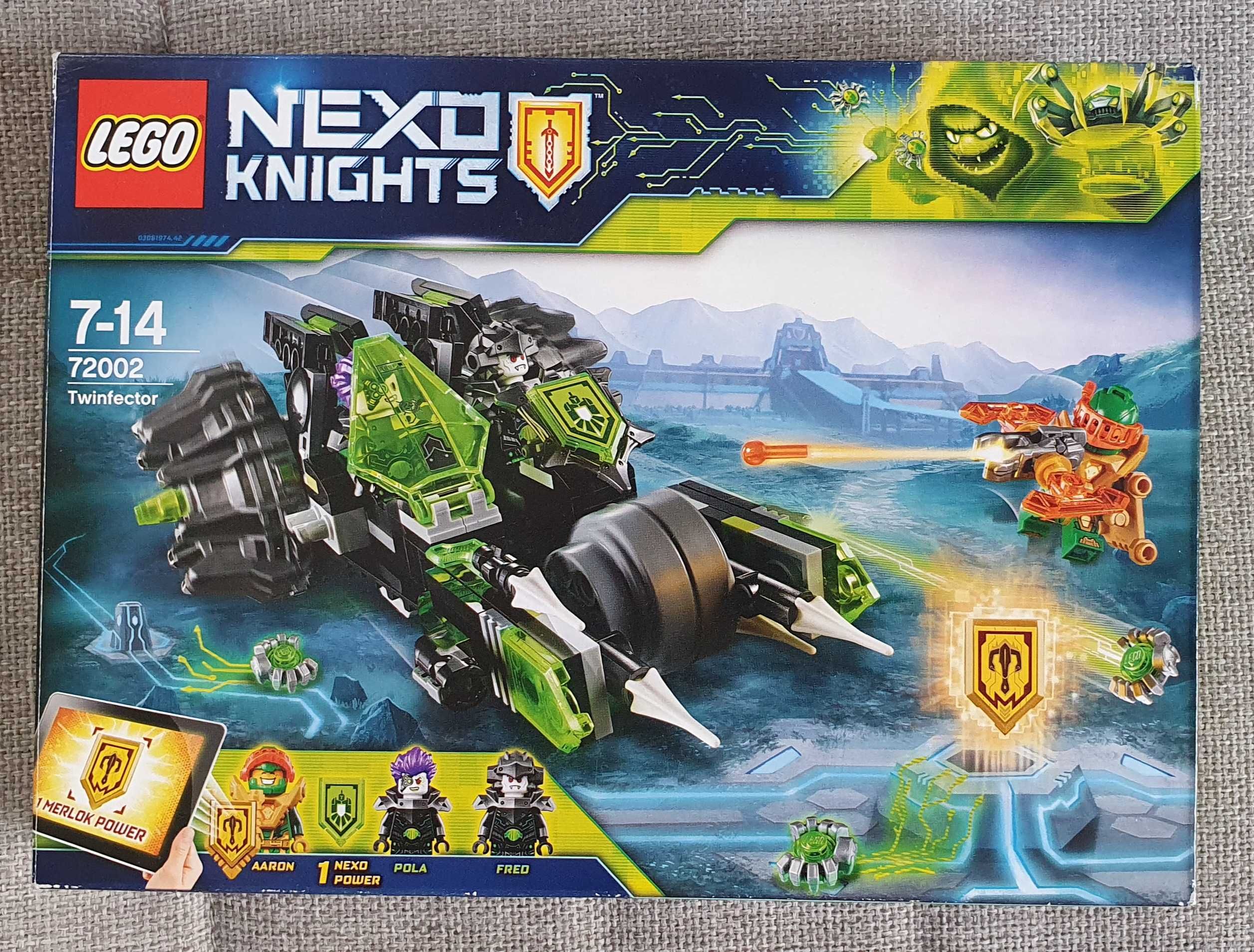 Lego 72002 Nexo Knights Podwójny Infektor