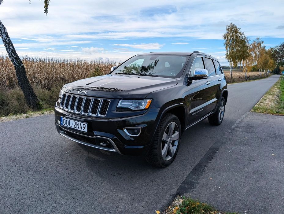 Jeep Grand Cherokee Overland | panorama | wentylowane fotele | pneumatyka