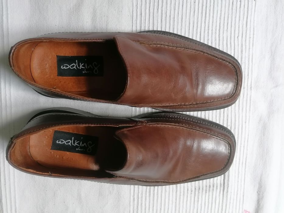 Sapatos homem 40 em pele