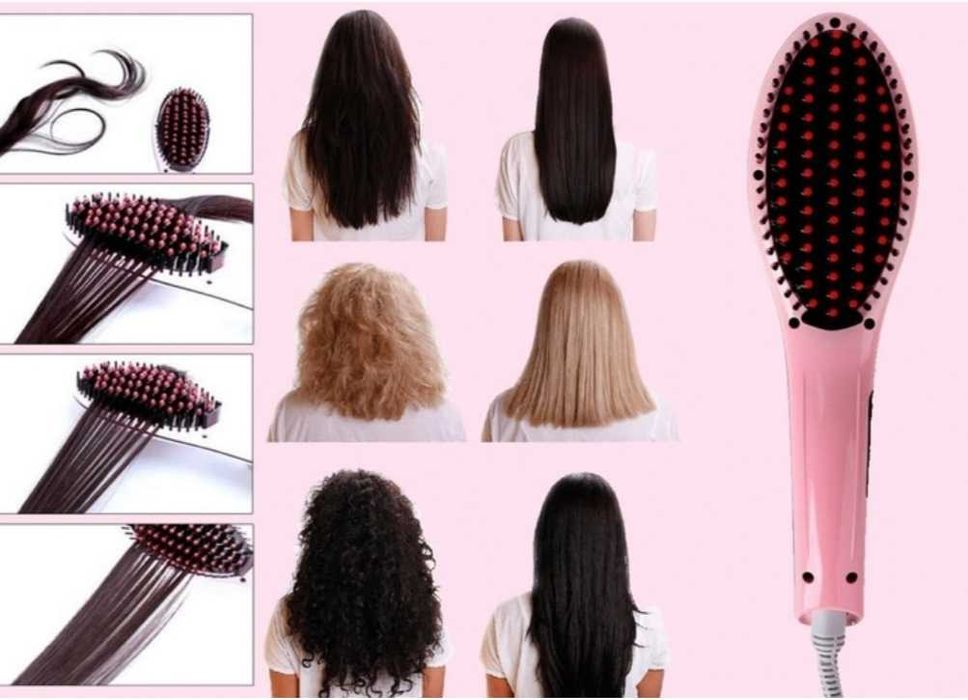 електричний гребінець для вирівнювання волосся