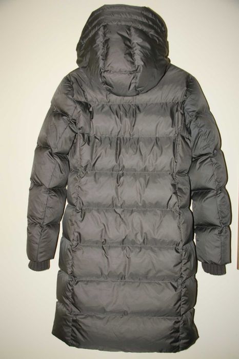 Marc O'Polo Płaszcz Puchowy Pikowany z Kapturem Damski Oliwka