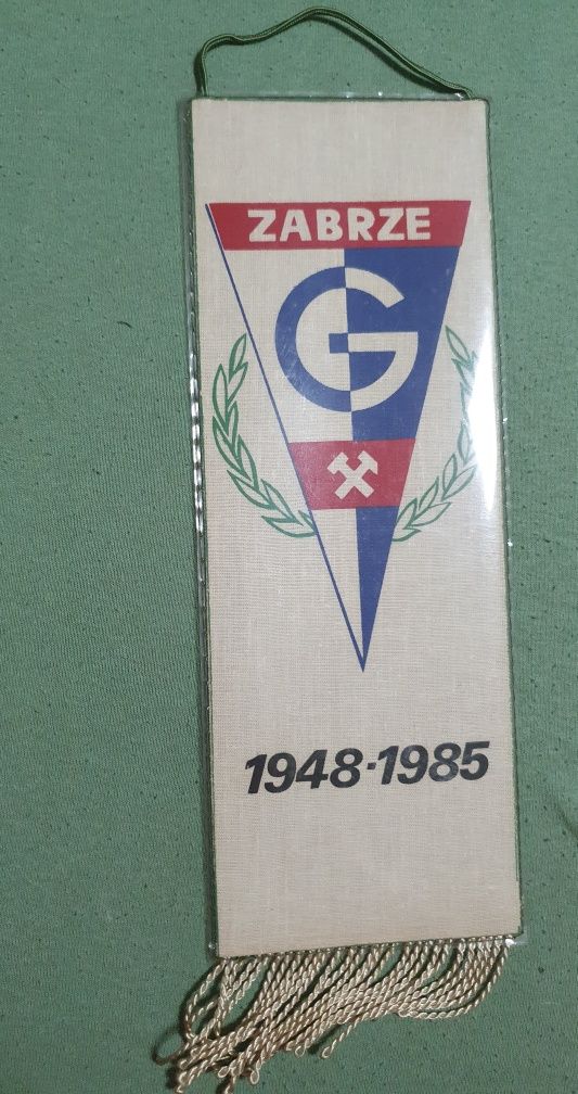 Proporczyki Górnika Zabrze i inne