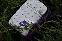Nike Heritage сумка слінг Мессенджер барсетка Фіолетово біла