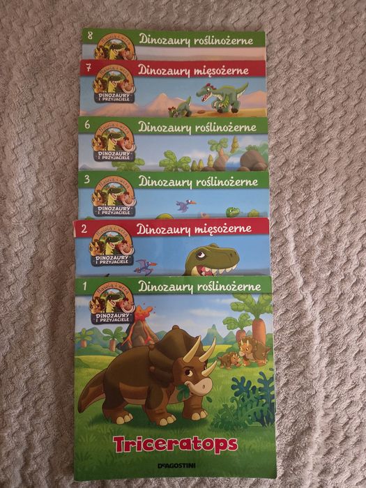 Książeczki o dinozaurach