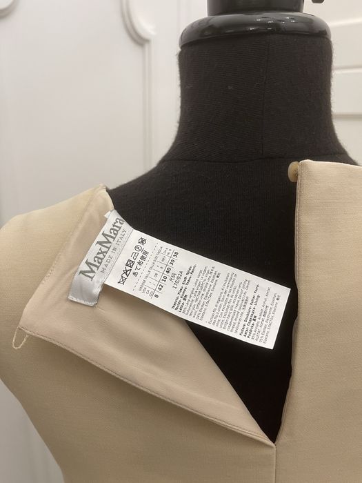 MAX MARA piękny komplet, bluzka ze spodniami, wełna