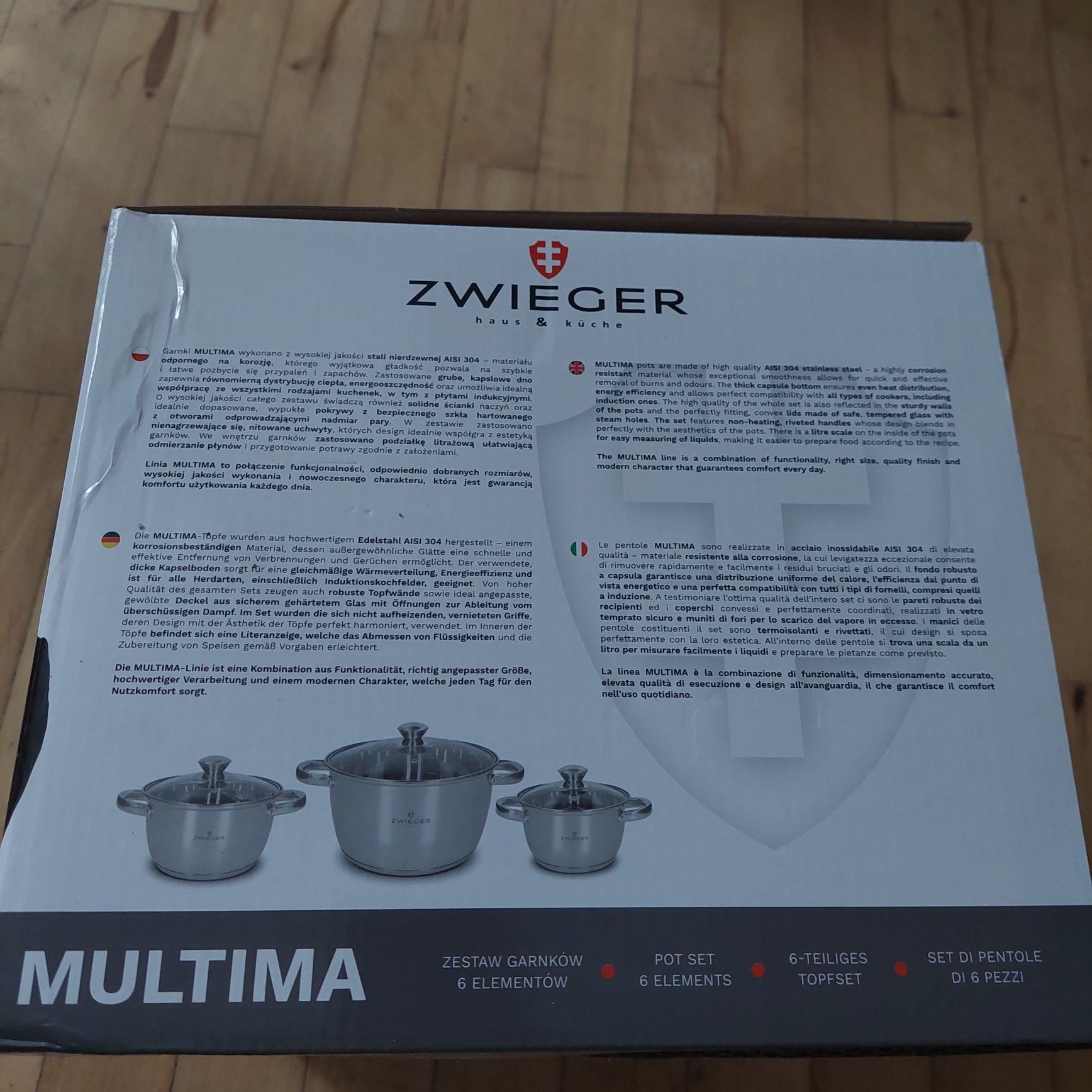 Komplet garnków zwieger