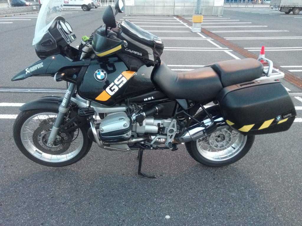 Motocykl BMW GS R 1150 kufry, led, USB.