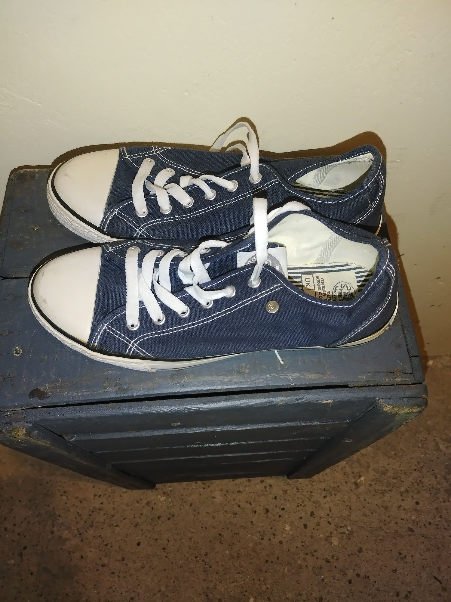 Trampki Dunlop navy