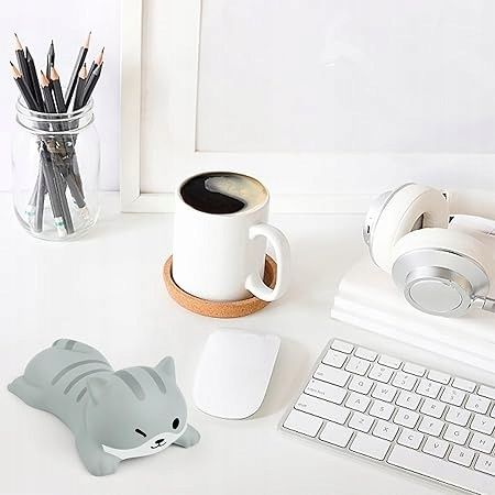 Ergonomiczna Zabawna Podkładka pod Nadgarstek Uroczy Kotek