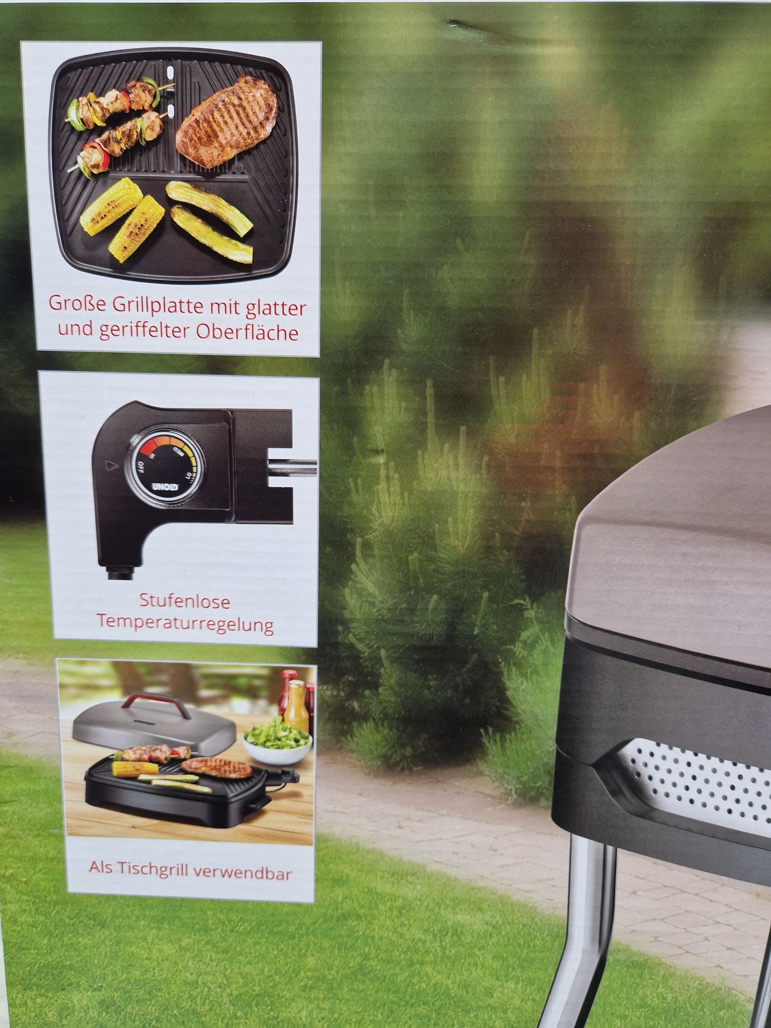 Grill elektryczny UNOLD 2000W