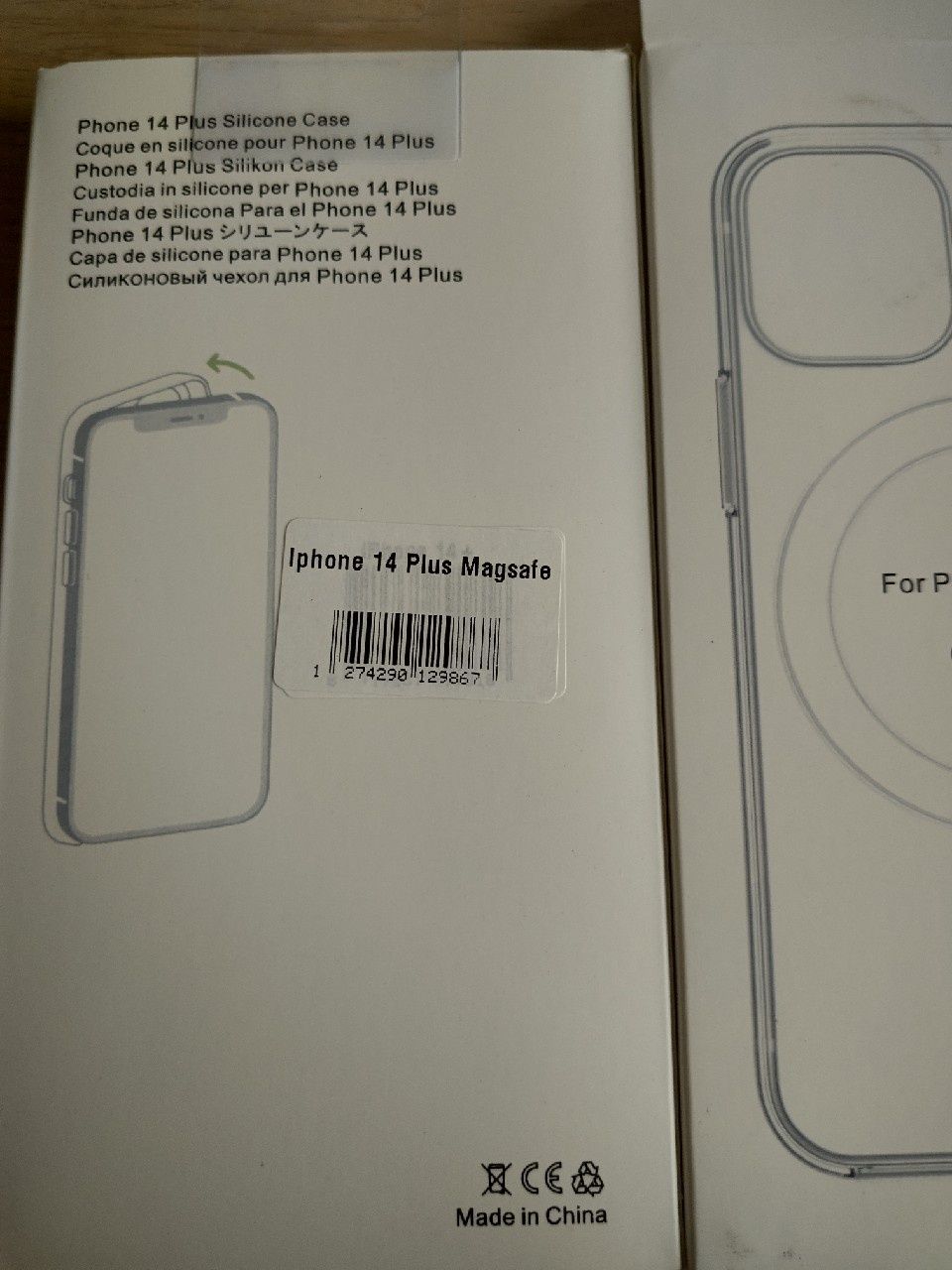 Etui przezroczyste do iPhone 14 Plus z MagSafe