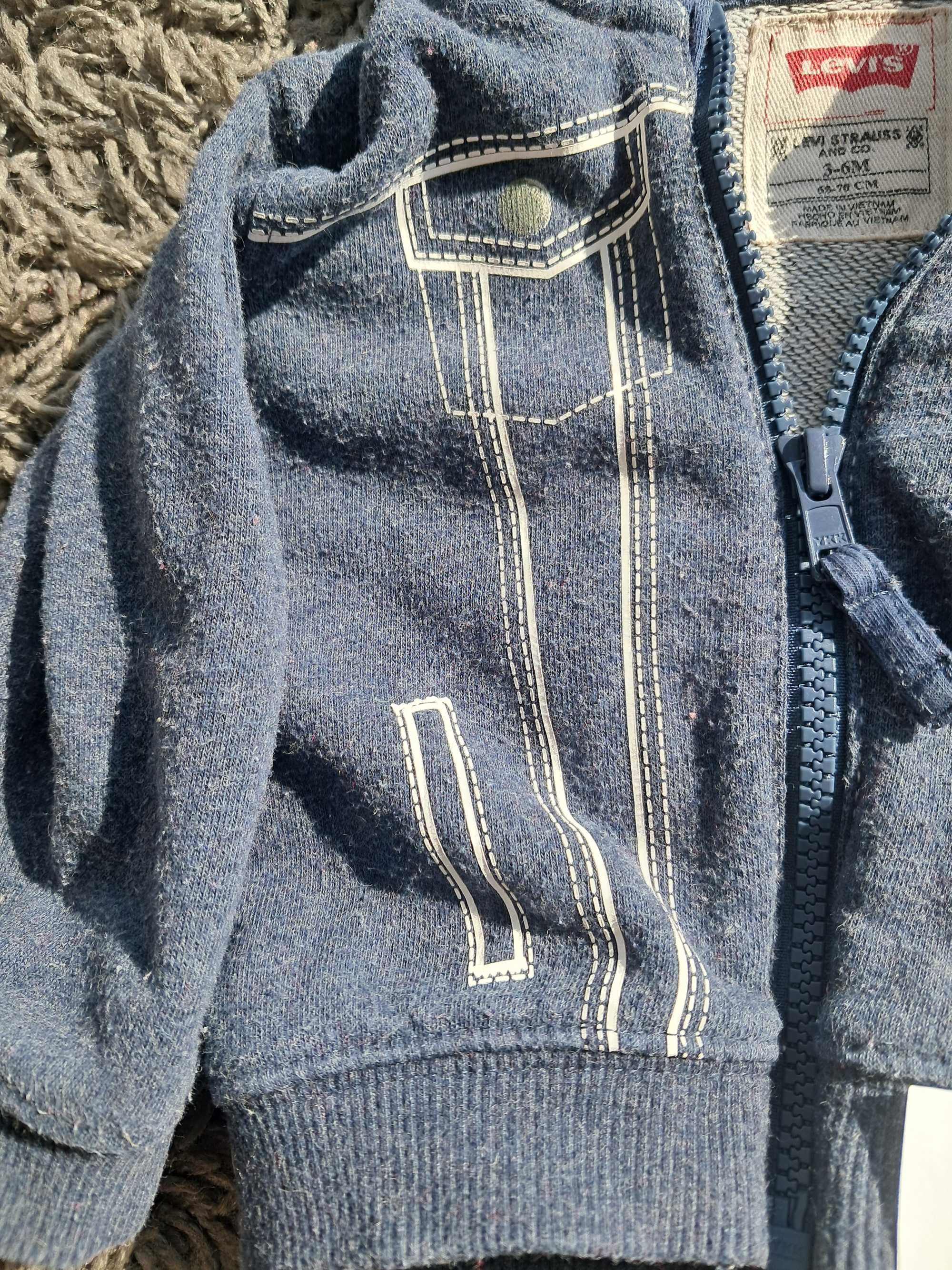 Bluza chłopięca zapinana na zamek Levi's