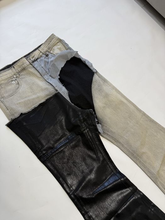 штаны штани джинсы джинси Rick Owens Two color jeans