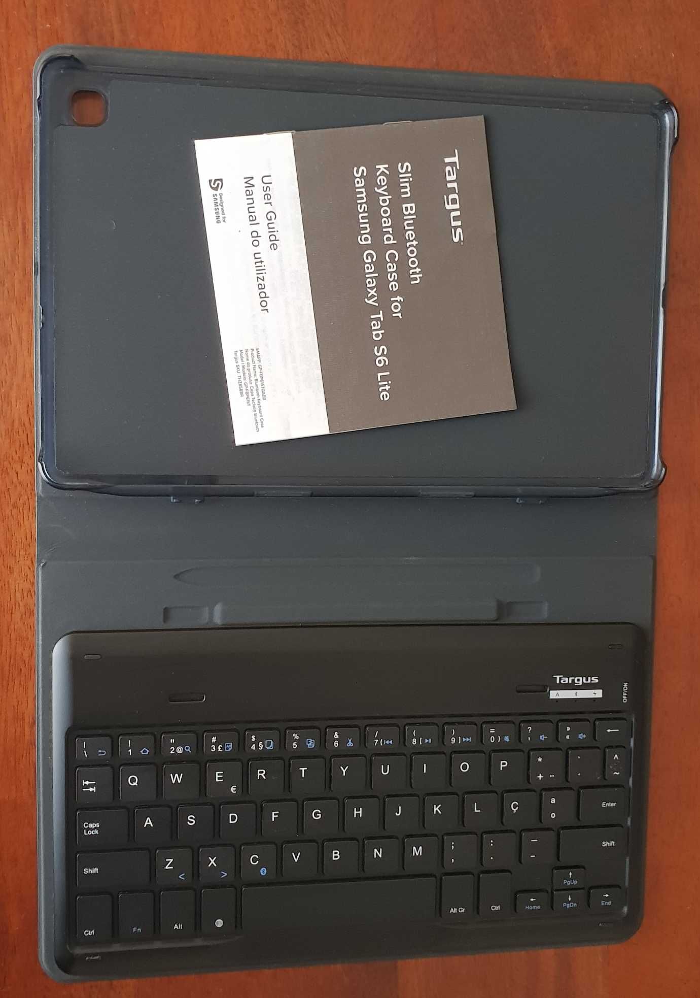 Teclado/capa para Samsung Galaxy Tab S6 Lite