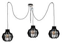 Bento Small Black Long lampa wisząca 3xE27 764