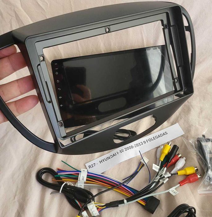 R27 - Auto Rádios HYUNDAI I-10 2008 a 2013 9 POLEGADAS  android