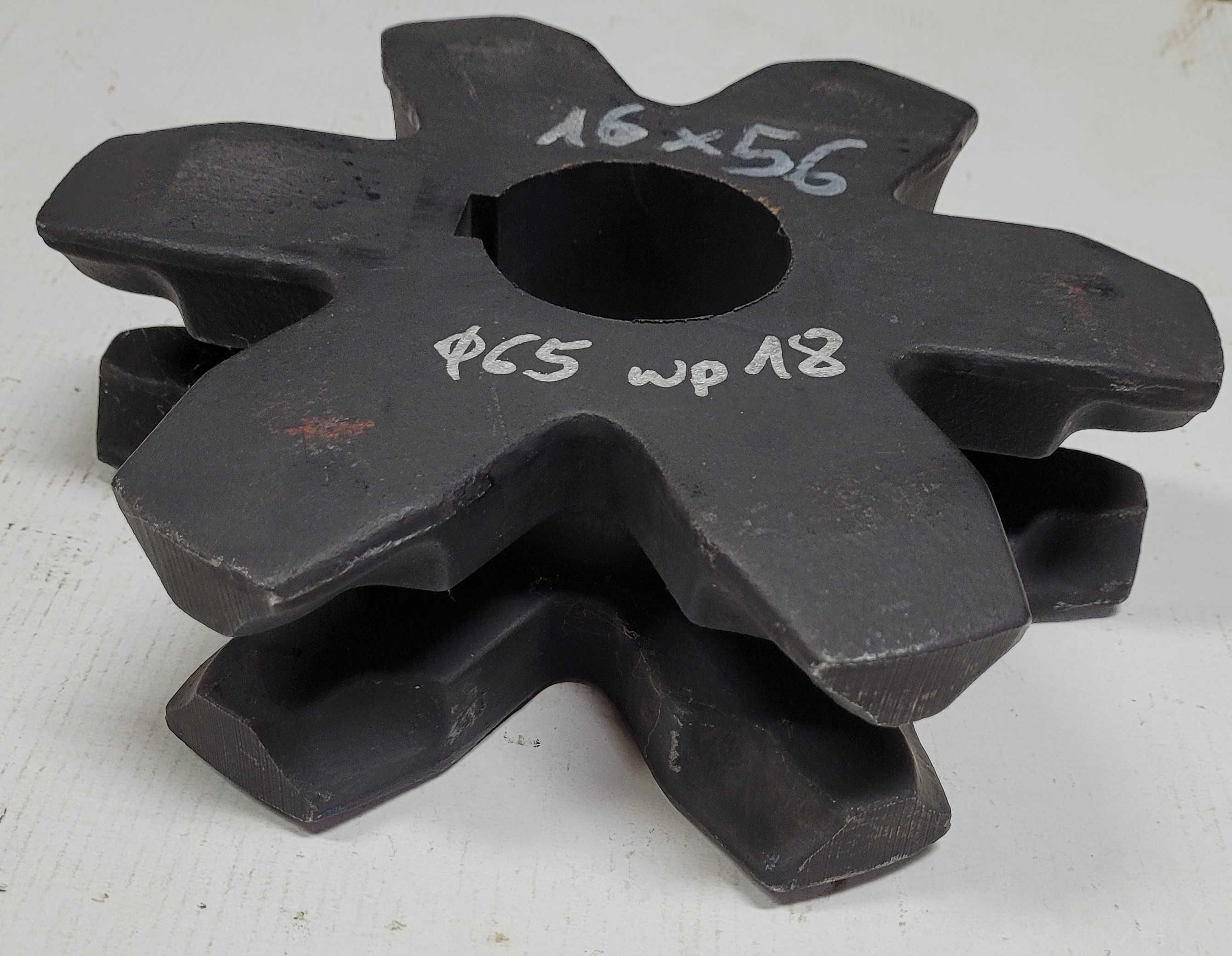 BARDZO DOBRE Koło Gniazdowe 16x56 Z=6 żeliwo Sferoidalne