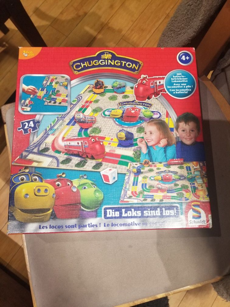 Gra planszowa Chuggington "Lokomotywy są luźne!"