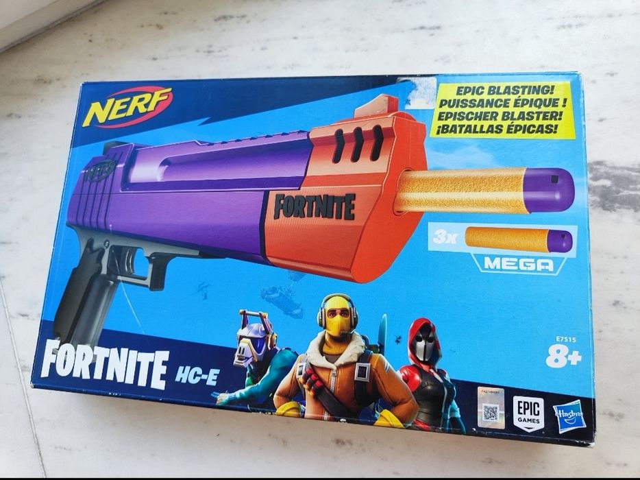 Nerf Fortnite бластер (с коробкой)