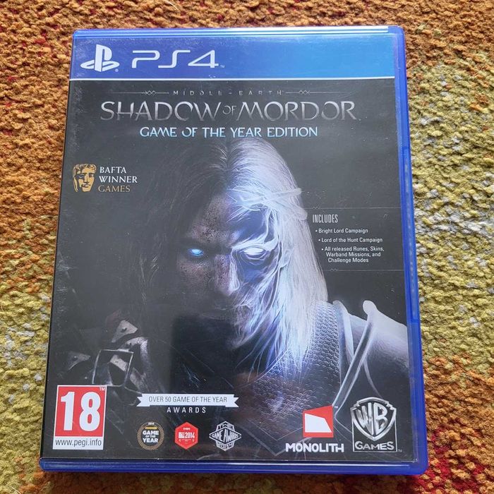 Shadow of Mordor / Śródziemie: Cień Mordoru GOTY PS4 Playstation 4 PL