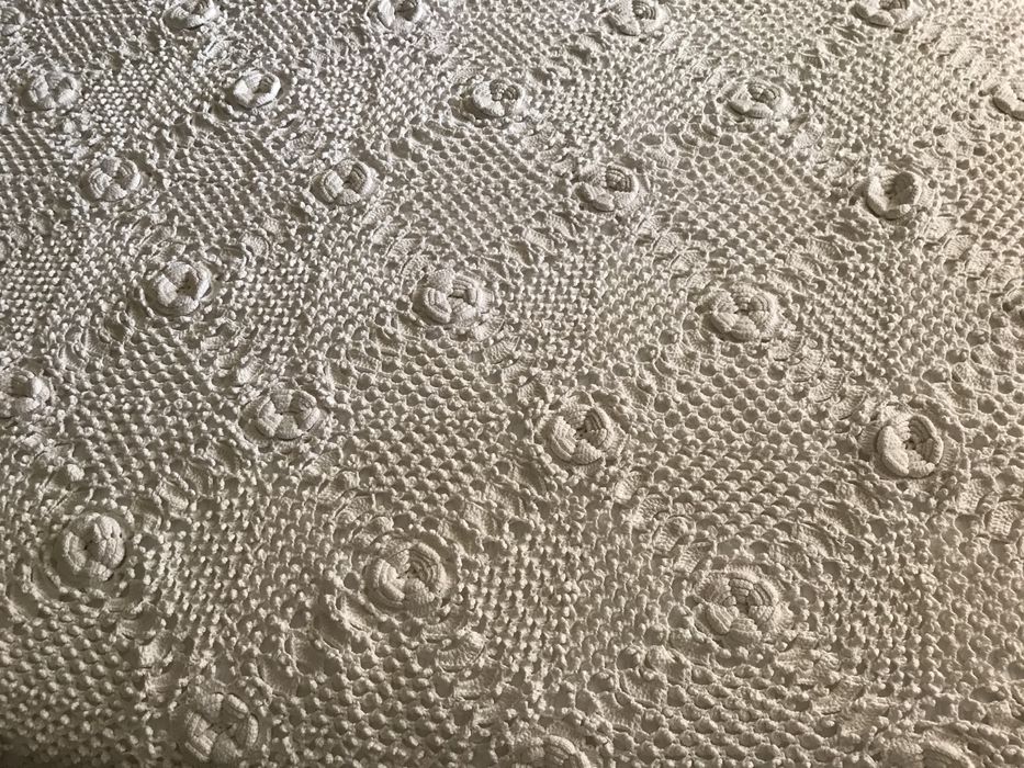 Colcha de crochet como nova