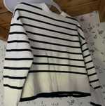 Sweter w paski, rozmiar S