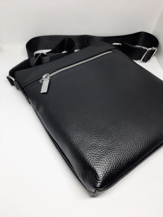 Чоловіча сумка шкіряна барсетка | Мужская кожаная сумка через плечо