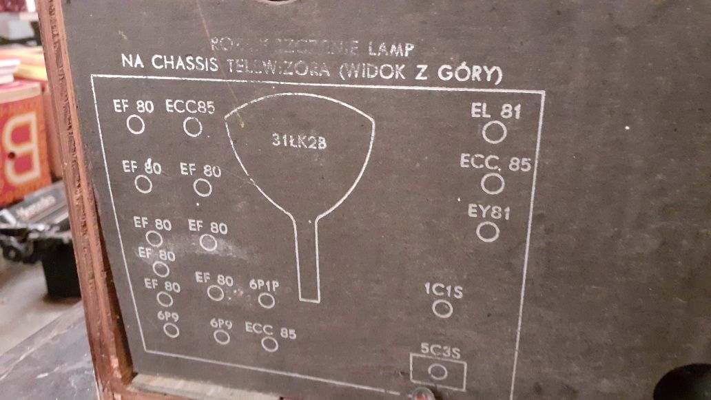 WISŁA - odbiornik telewizyjny - 1957