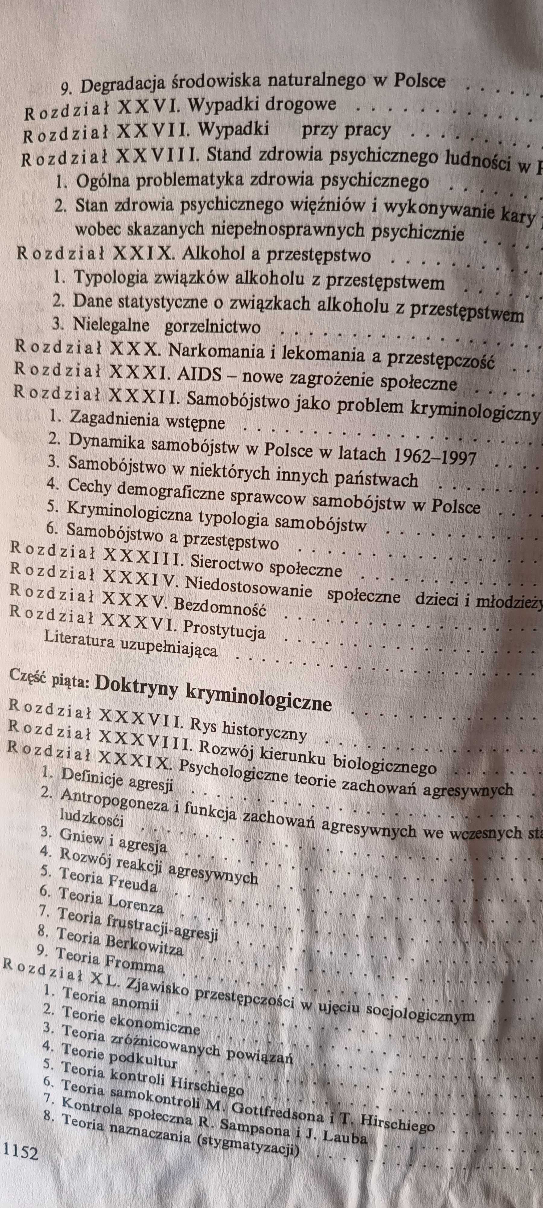 Brunon Hołyst  Kryminologia