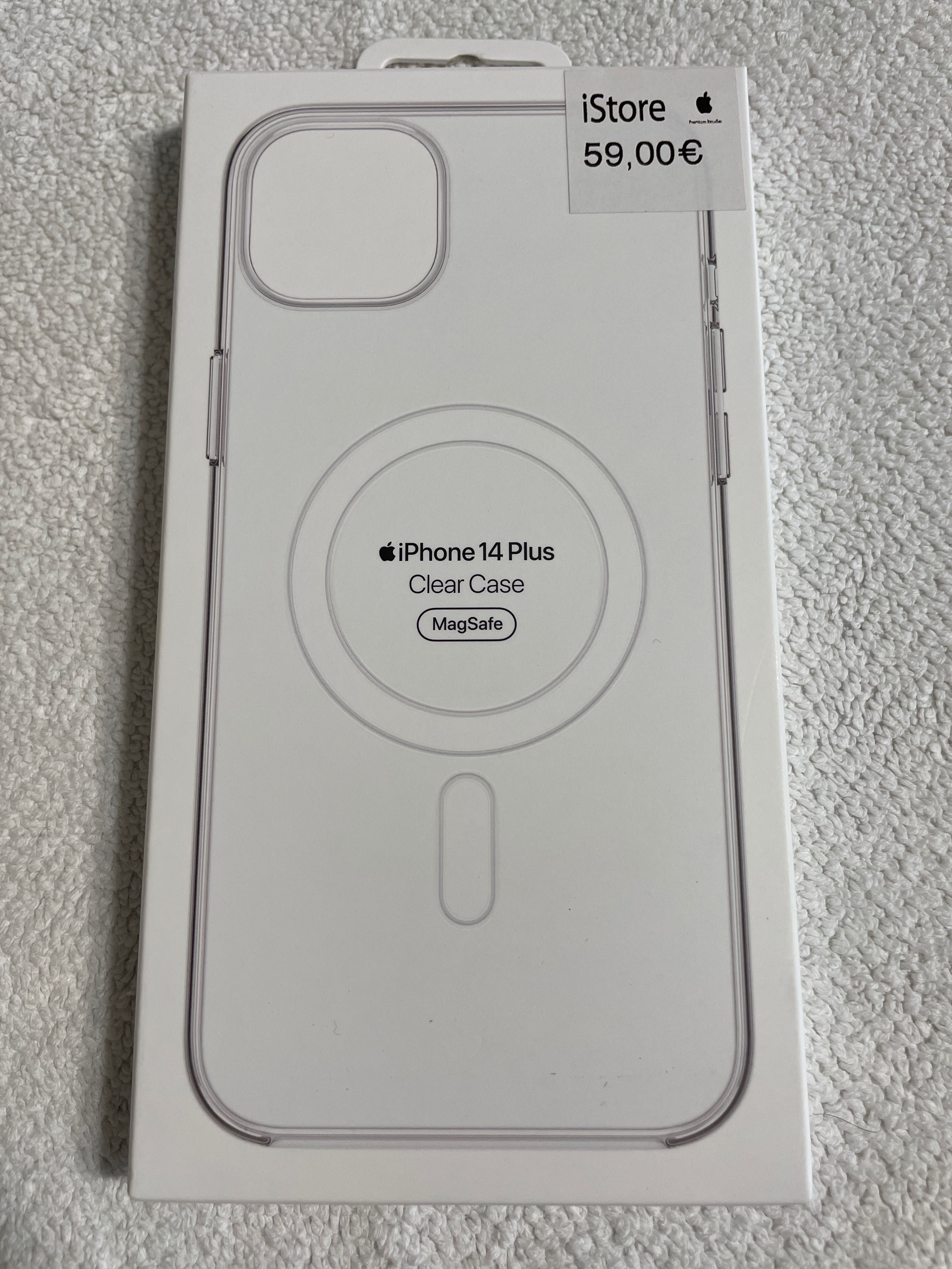 Capa Original Apple - Clear Case MagSafe - iPhone 14 Plus