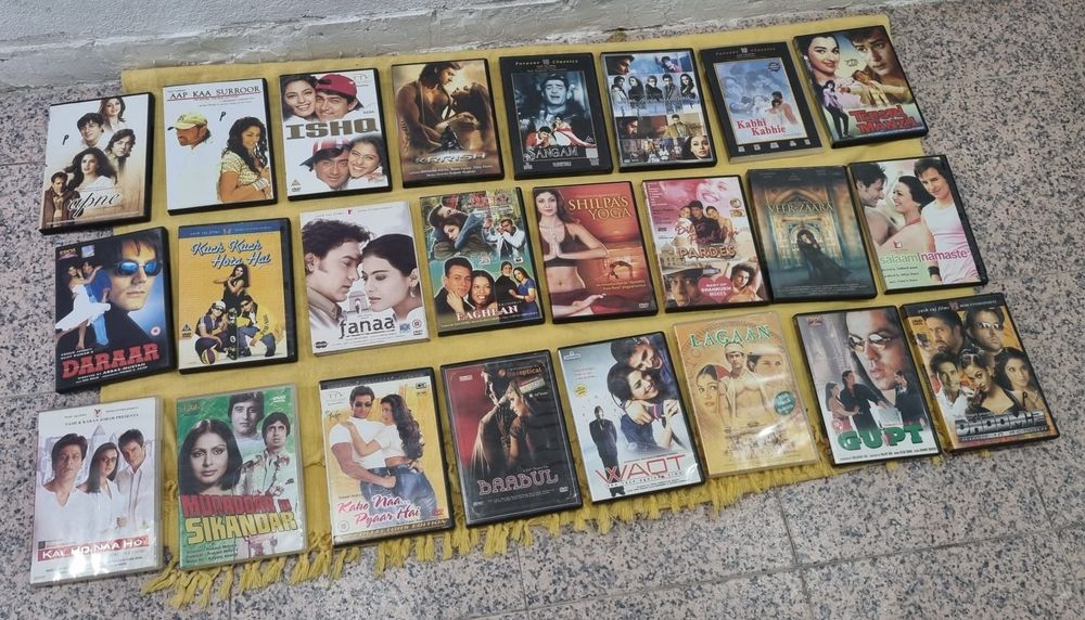 Lote Filmes Indianos Antigos