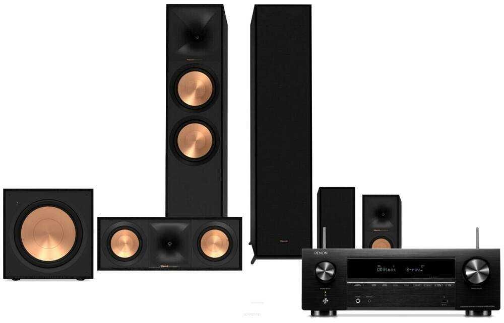 Kino Atmos Yamaha RX-V6A  + Klipsch R-600F + R-50C + R-40M + R-101SW