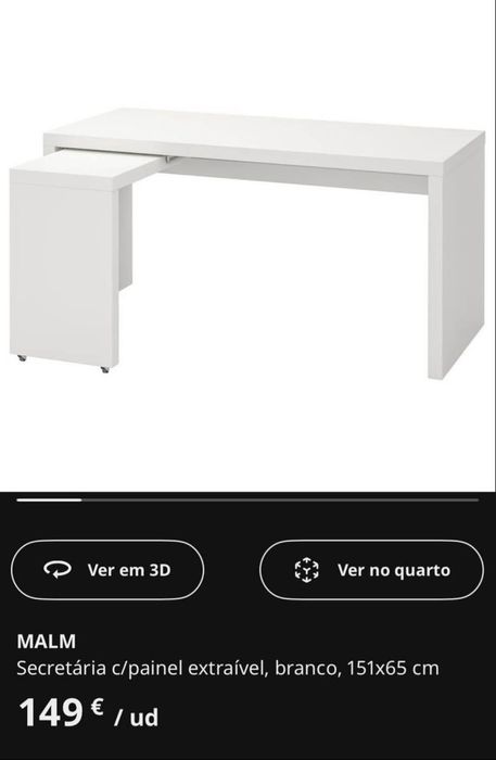 Secretária como nova!