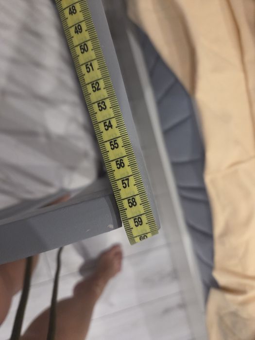 Łóżeczko niemowlęce dla dziecka szczebelki szare