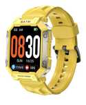 Smartwatch sportowy żółty