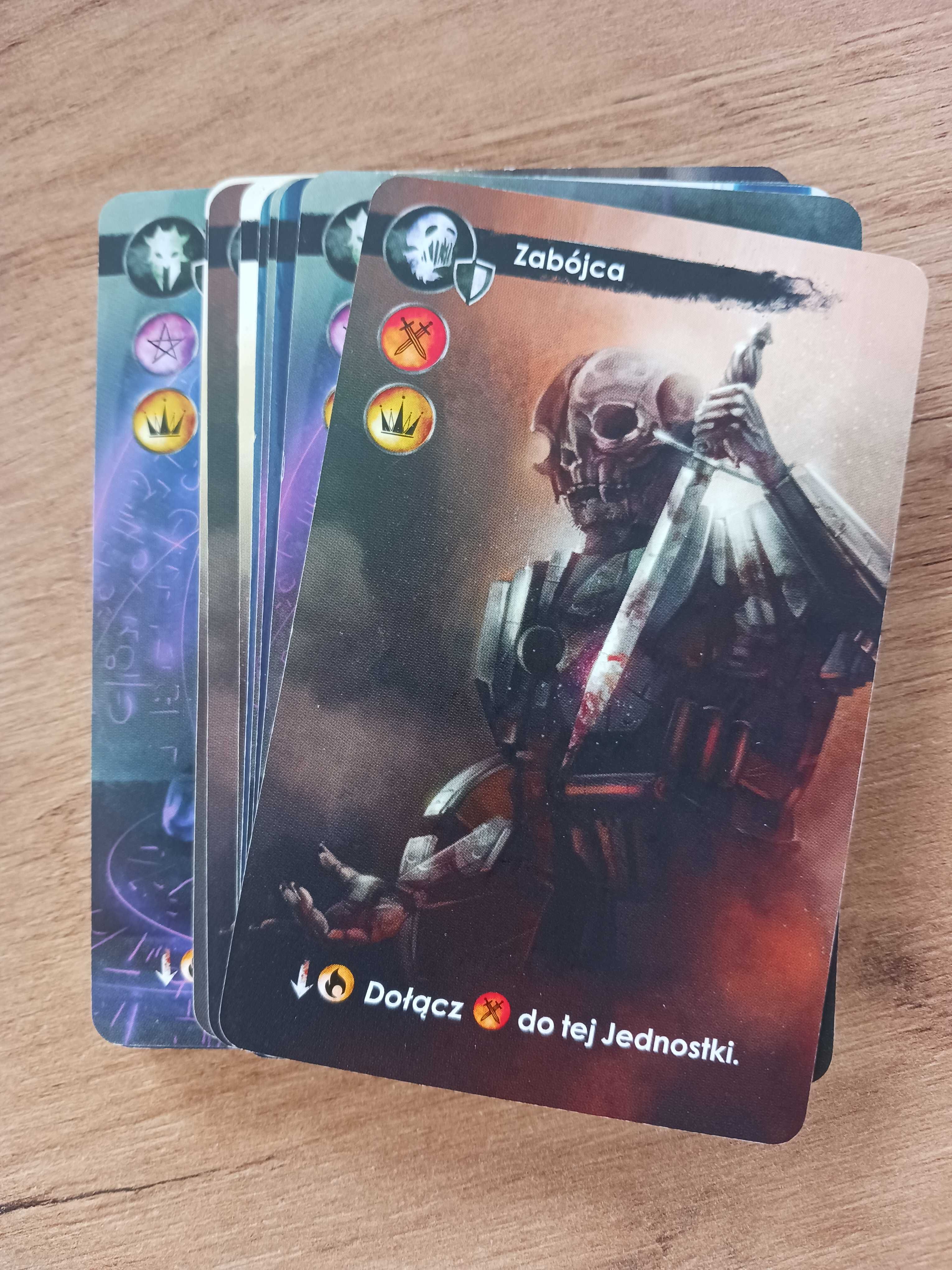 Gra karciana Elekt. Taktyczna, fantasy, horror