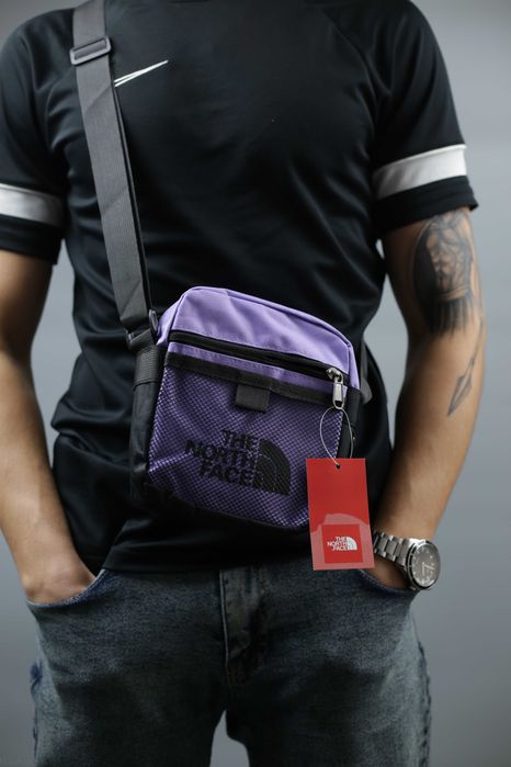 Мессенджер The North Face бананка TNF сумка через плече ТНФ