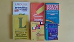 Dicionários/ gramáticas de Italiano, Espanhol etc