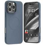 Etui do iPhone 16 Pro Max Mercury MagSafe Silikonowe niebieskie