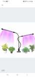 LAMPA LED 2szt. Czyli 4 ramiona do uprawy roślin GROWBOX Podwojna 20W