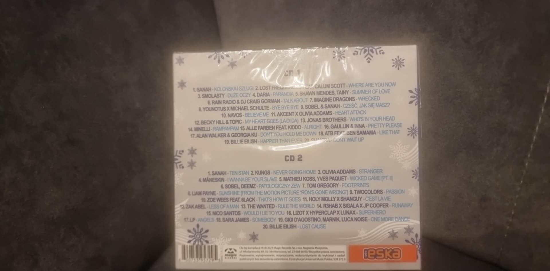 Eska Hity na czasie Zima 2022 Nowa 2 CD