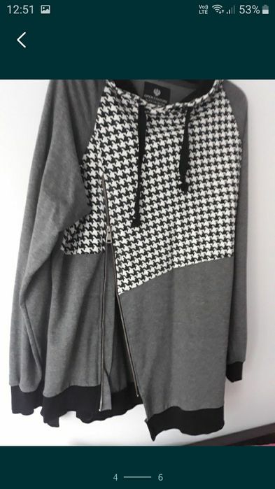 Bluza męska,asymetryczna